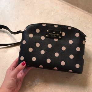 Kate spade polka dot crossbody purse